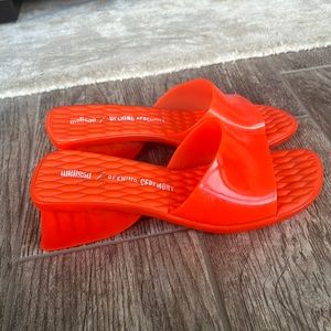 Opening ceremony orange heel sandal